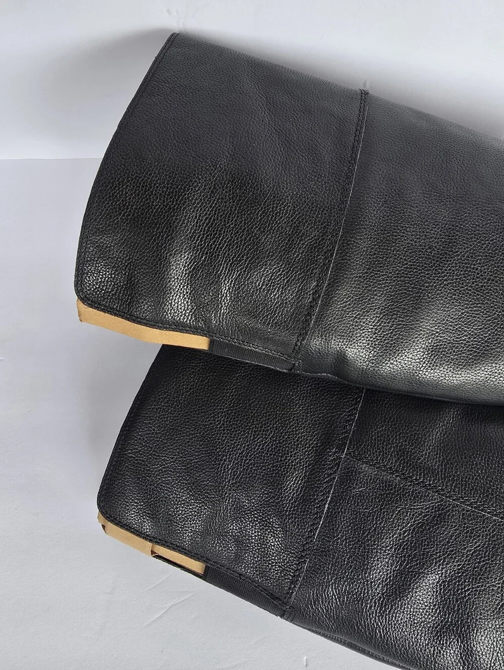 Vince Camuto Dasemma Women's 6/36.5 EU Over-The-Knee Black Leather Heeled Boots